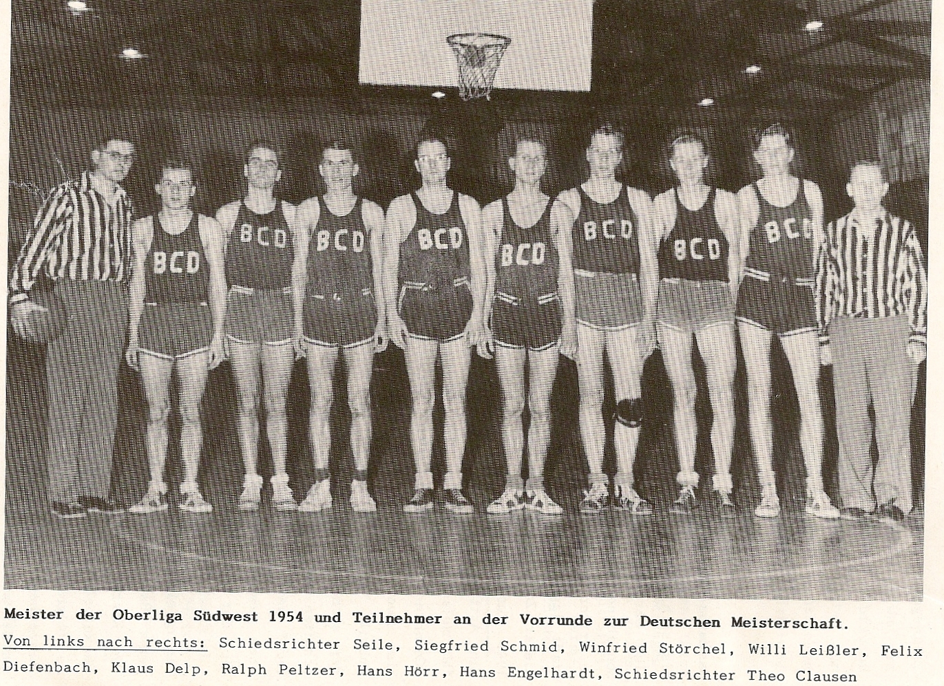 Meister Oberliga Südwest 1954