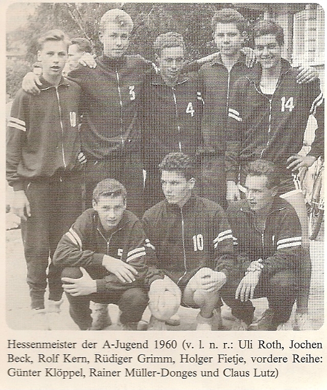 A-Jugend Hessenmeister 1960